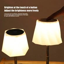 1 szt. Lampa stołowa LED do ładowania bezprzewodowego, dotykowa, biurkowa, nocna, nastrojowa, do sypialni, gabinetu, baru, klubu na świeżym powietrzu, kawiarni