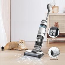 Kit de repuesto de cepillo rodillo y filtro compatible con Tineco IFloor 3, Floor One S3 aspiradora inalámbrica de limpieza en seco y húmedo, accesorios y piezas de repuesto - Tineco iFloor 1.0 - Ver 6