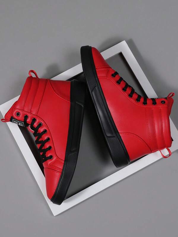 Scarpe da ginnastica casual sportive all'aperto con lacci sul davanti, unisex, scarpe atletiche versatili bicolore, scarpe da studente