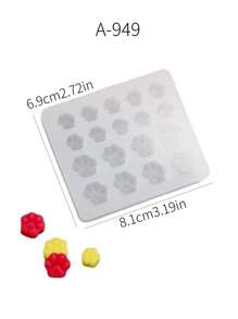 1pc Sakura, Five-Pointed Star, Snowflake, Cat Paw Shaped Silicone Mold DIY Wax Seal, Candle Decoration