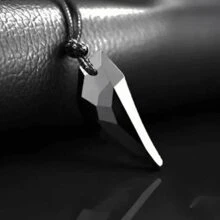 Colar clássico da série de TV "H2O", pingente moderno de pedra da lua em resina "Just Add Water Blue Stone Mako", joia de sereia, presente de filme