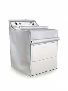 1 Pc Drum Washing Machine And Dryer Waterproof, Sunproof, Dustproof Protective Cover. Oxford Fabric Material, Equipped With Tied Rope For Adjustable Size, Suitable For Most Top-Loading Or Front-Loading Washing Machines.