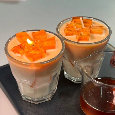 300G小咖啡杯香薰蜡烛ins风浓郁焦糖咖啡香薰蜡烛礼物生日礼物太妃糖香薰蜡烛