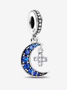 1 pièce Pendentif charme pendentif boule Maria, convient pour les bracelets, bijoux femme DIY