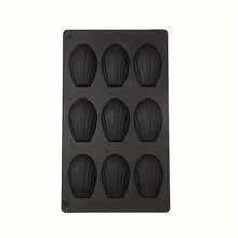 1/2pcs, 9 Cavity Silicone Madeleine Shell Cake Mold, Kitchen Handmade Baking Tool, Decorative Baking Molds For Home, Kitchen & Restaurant, Durable Silicone Material Shell Shape Pudding Jelly Chocolate Cake Mold, Flexible Non-Stick Silicone, For Oven Friendly Baking And Dessert Making - Multicolor - View 4