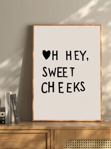 1 tấm áp phích nghệ thuật cổ điển, The Couch Club, áp phích nghệ thuật phông chữ Sweet Cheers, tranh vải canvas thú vị trang trí tường, phòng ngủ, phòng khách, phòng ăn, bếp, phòng học, phòng tắm, hành lang, quầy bar, quán cà phê, trang trí ký túc xá, quà tặng lý tưởng cho bạn bè, nghệ thuật treo tường, trang trí tường, trang trí nhà cửa, tranh vải canvas trang trí phòng, không khung - Nhiều màu - Xem 15