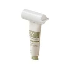 1pc Toothpaste Dispenser Stand, Rotating Hands-Free Toothpaste Squeezer Back To School