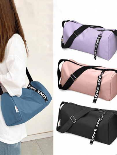 Bolsa de fitness e ioga - Bolsa esportiva leve e elegante de viagem com alça de ombro Bolsa esportiva Bolsa de viagem para férias Bolsa de ginástica Bolsa de bicicleta para pesca ao ar livre Corrida Camping Caminhada