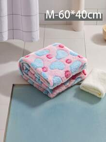 Coperta per cani adatta per cani e gatti, coperta per letto di cani con stampa di amore carina, coperta in pile morbida e calda per animali domestici, sottile e versatile per tutte le stagioni, adatta per cani di piccola e media taglia, gatti e porcellini d'india di varie dimensioni