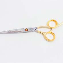 StellaGold Professional Scissors - Cheema International 7 Inches Razor Edge - Vàng - Xem 1