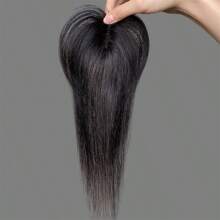 女士真人发饰 10 英寸夹式真人发刘海假发 自然造型 - SNatural - 查看 2