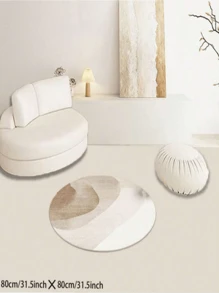 1 块畅销的现代几何设计地毯，柔软的人造羊毛材料，精致的边缘，亲肤舒适，抗起球，防水且易于清洁，防滑，无味 - 适用于家居装饰、房间装饰、小地毯、客厅地毯、卧室地毯、浴室地毯、厨房地毯、装饰地毯、酒店装饰 - 四季使用 - 彩色 - 查看 14