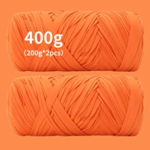 400g (200g*2), 2 Packs High Elastic Cord Yarn, Suitable For Handmade Weaving Bags, Baskets, Carpets, Shoes, Home Decor And DIY Crafts - Multicolor - View 15