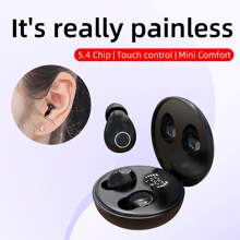 SK31 Mini Wireless Headphones 5.4 Bluetooth Headset Small Earbuds Sleep Work Sports Invisible HD HIFI Bass Sound Quality Earphones