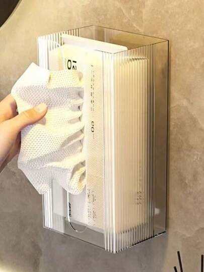 2件/1件豪华悬挂式纸巾盒，浴室壁挂式纸巾架，面巾纸分配器