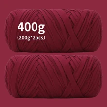 400g (200g*2), 2 Packs High Elastic Cord Yarn, Suitable For Handmade Weaving Bags, Baskets, Carpets, Shoes, Home Decor And DIY Crafts - Multicolor - View 47