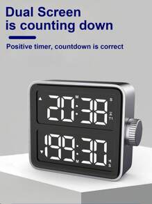 1 Đồng hồ quản lý thời gian học tập màn hình kép - Nhiều màu - Xem 2