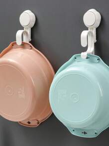 Christmas Multipurpose Hook Suction Cup For Bathroom Hanger Removable Wall Mount Self Adhesive - 彩色 - 查看 1