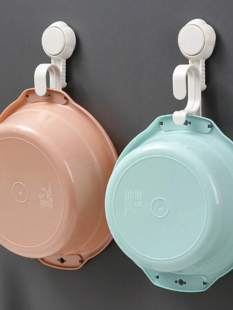 Christmas Multipurpose Hook Suction Cup For Bathroom Hanger Removable Wall Mount Self Adhesive - 彩色 - 查看 1