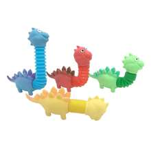 Neue Mode Fidget Röhren Spielzeuge, sensorische Fidget Röhren Spielzeuge, geeignet für Jungen und Mädchen, einzigartige Dinosaurier Röhren Spielzeuge, Reisespielzeug, hilft Stress und Angst zu reduzieren, Geschenke für Klassenzimmer und Party, Party Spielzeug für Kinder, Spielzeug für Jungen, Spielzeug für Mädchen, Spielzeug, Kinderspielzeug, Spielzeug für Jungs