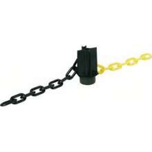 Plastic Chain Small Link 6mm Yellow And Black 20 Meters - màu xanh lá - Xem 5