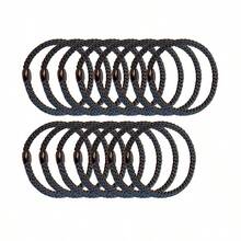 Scrunchies de cabello minimalistas, lazos de cabello de unicolor a la moda, lazos de cabello versátiles, lazos de cabello de alta elasticidad, sujetadores de cola de caballo, bandas elásticas para el cabello, bandas de goma para el cabello, cuerda para el cabello