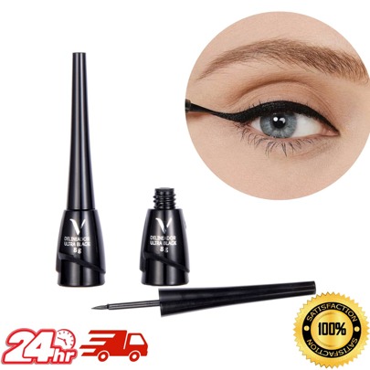 Deliniador Ultra Black Vivai 8ml Liquido Pincel Fino