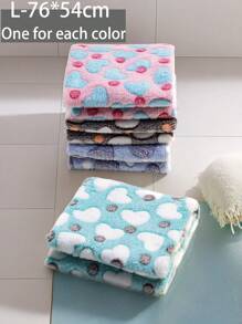 Coperta per cani adatta per cani e gatti, coperta per letto di cani con stampa di amore carina, coperta in pile morbida e calda per animali domestici, sottile e versatile per tutte le stagioni, adatta per cani di piccola e media taglia, gatti e porcellini d'india di varie dimensioni