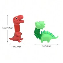 Neue Mode Fidget Röhren Spielzeuge, sensorische Fidget Röhren Spielzeuge, geeignet für Jungen und Mädchen, einzigartige Dinosaurier Röhren Spielzeuge, Reisespielzeug, hilft Stress und Angst zu reduzieren, Geschenke für Klassenzimmer und Party, Party Spielzeug für Kinder, Spielzeug für Jungen, Spielzeug für Mädchen, Spielzeug, Kinderspielzeug, Spielzeug für Jungs