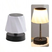 1 szt. Lampa stołowa LED do ładowania bezprzewodowego, dotykowa, biurkowa, nocna, nastrojowa, do sypialni, gabinetu, baru, klubu na świeżym powietrzu, kawiarni