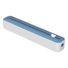 Kitchen Wrap Dispenser With Foil & Cling Film Cutter Box, Fresh Bag Cutting Holder, Trash Bag ,Convenient And Fast For Kitchen, Plastic Bag Storage Rack