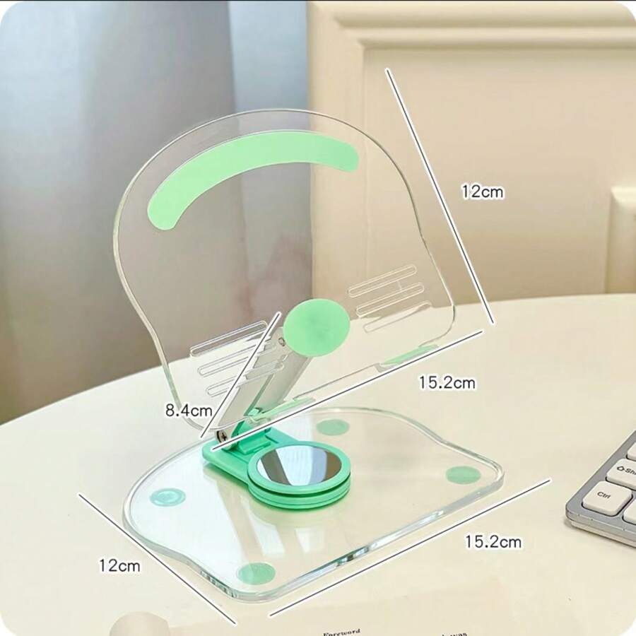 Ergonomic Support For Tablets/Cell Phones/For Your Work - Green - View 1