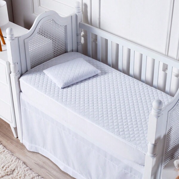 Capa Protetor De Colchão Impermeável Para Berço 130x70