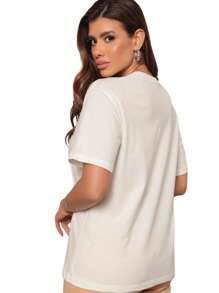 AMG Women's Printed T-Shirts - Kem - Xem 3