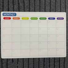 1 Set de imanes para refrigerador que incluye tablero de notas, planificador mensual, planificador semanal, planificador diario, bolígrafo magnético de color, borrador de pizarra blanca, calendario (diario, semanal, mensual)