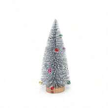 1PC 10/15/20cm Mini Christmas Tree Wooden Home Table Top Decor For Christmas Party New Year Home Decoration Supply,Christmas - Multicolor - View 13