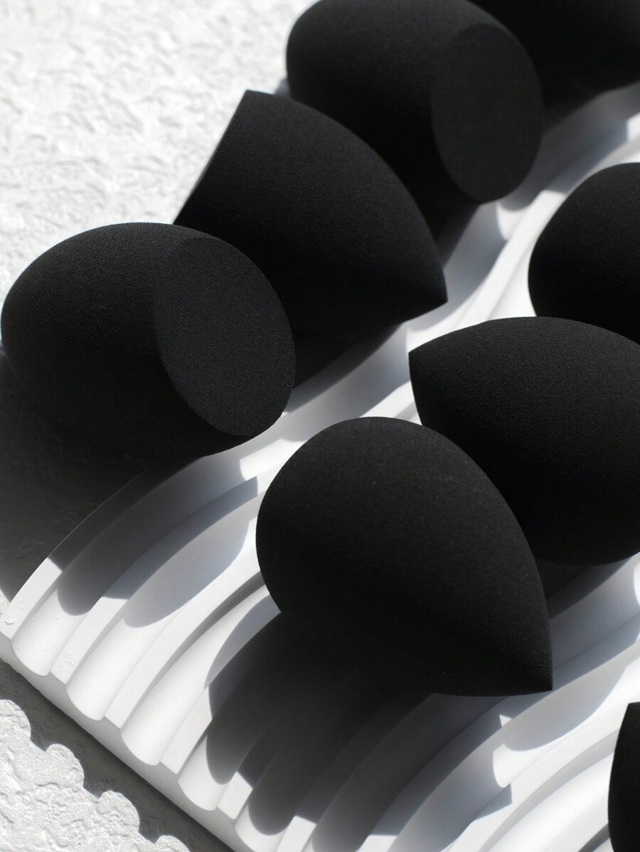 15pcs Mixed Makeup Sponge Blender, Gourd & Water Drop Angled Contour