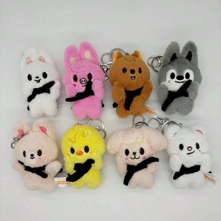 SKZOO SKZOO ATE Cartoon Cute Plush Keychain Toy Hand And Face Magnetic ...