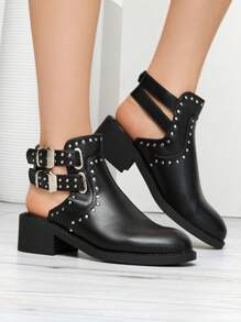 Royalfashion Women's Boots With Cutouts Dlagona