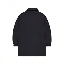 New Balance 男士夹克，2026 新款运动休闲保暖防风羽绒服 NPE41361BK - 黑色 - 查看 2