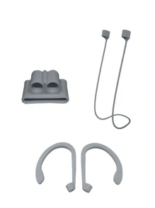 4pcs Wireless Earphone Anti-Loss Silicone Lanyard Set, Earphone Anti-Drop Essentials Summer Travel Essentials Workout School Supplies Camping Holiday Essentials Vacation Accessories Travel Accessories Cruise - Multicolor - View 13