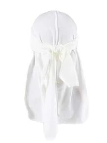 Men's Solid Color Velvet Durag With Thermal Lined - Adjustable Elastic Band For Secure Fit, Soft Breathable Winter Headwear, Pirate-Style Design Suitable For Sports, Outdoor Activities & Casual Wea Pirate Hat Pirate Costume