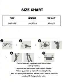 1 quần tất lưới họa tiết hoa co giãn cỡ lớn, quần legging bó thời trang cho trang phục Halloween, quần tất lưới đen gợi cảm - màu đen - Xem 3