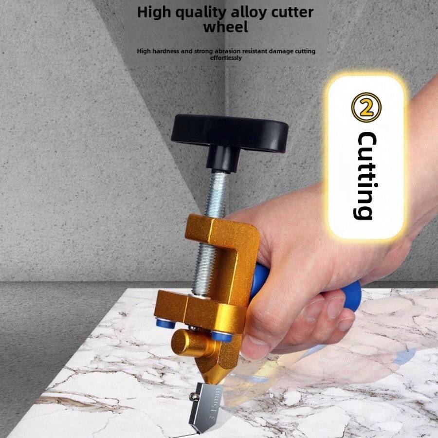 New All-In-One Tile Cutter, Multi-Function Tile Edge Trimmer, Aluminum ...