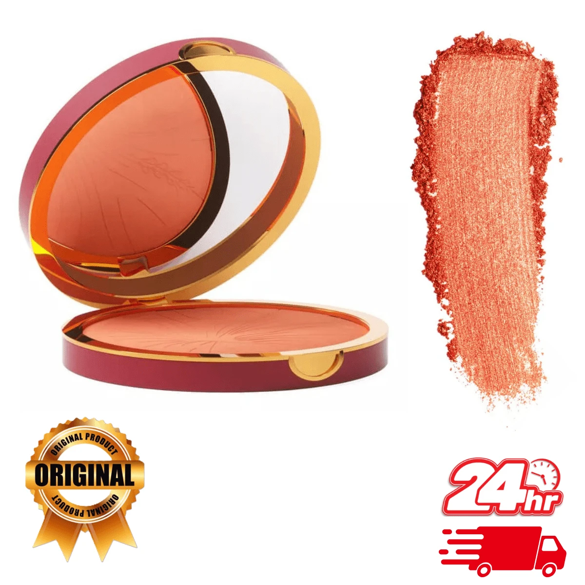 Blush Iluminador e Sombra 3 em 1 Tracta By Vanessa Rozan  11g