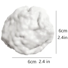 Pelota anti-estrés en forma de uva, bola de vacío con cuentas de colores moldeables, juguete de pelota suave aliviadora del estrés, pelota ruidosa de bolas de leche, juguetes sensoriales antiestrés para apretar - Multicolor - Ver 3