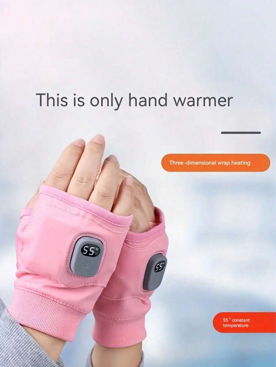 Găng tay sưởi ấm tay sạc USB - Thiết kế chức năng kép cho sự thoải mái cả ngày, Pin lithium polymer, Kiểm soát nhiệt độ 3 mức có thể điều chỉnh, Làm nóng nhanh, Di động cho Ngày lễ tình nhân, Lễ Phục sinh, Ngày phụ nữ, Ngày của mẹ, Ngày độc lập - Chất liệu TAC - Nhiều màu - Xem 1