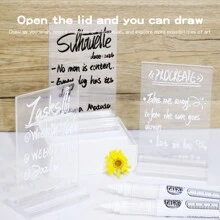 Weiße/schwarze Acryl-Pinselstift-Marker, gerade Flüssigspitze Soft-Tip Malset zum Zeichnen von Graffiti und Manga