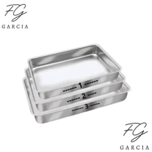 Kit De 3 Assadeira Retangular Premium Antimancha Alumínio Qualidade IF 359 Tamanho 1, 2 e 3