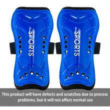 1 Set Soccer Socks With Knee-High Shin Guards & Straps For Training And Competition